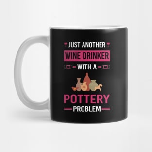 Wine Drinker Pottery Potter Mug